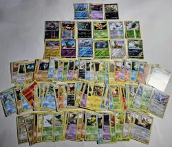 Pokemon TCG 104 Card Lot Mid Era Vintage 2004-2017 Holos Condition Varies - Image 1