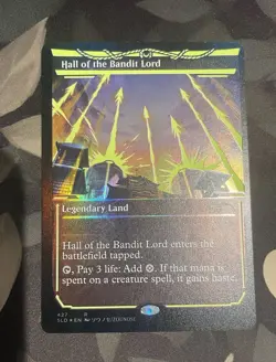 Hall Of Bandit Lord (Neon Yellow) - Secret lair Foil MTG - Image 1