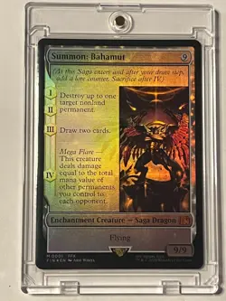 MTG Summon: Bahamut - FIN 0001 - Foil - NM - FREE SHIPPING - Image 3