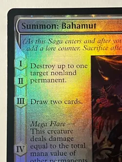 MTG Summon: Bahamut - FIN 0001 - Foil - NM - FREE SHIPPING - Image 4
