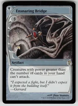 Ensnaring Bridge (Future Sight) Rare Mystery Booster 2 219 MTG Near Mint 2024 - Image 1