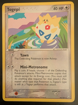 2004 Pokemon Togepi #50/109 Ex Team Rocket Returns - Image 1