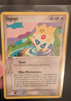 2004 Pokemon Togepi #50/109 Ex Team Rocket Returns - Image 3