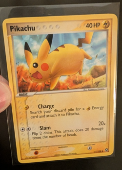2007 Pokemon Pikachu #57/108 Ex Power Keepers - Image 3