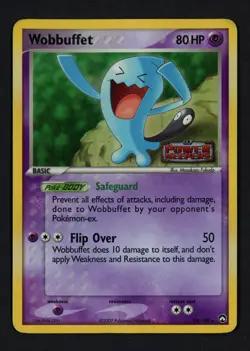 Wobbuffet 24/108 Reverse Holofoil Power Keepers Rare Pokemon TCG - Image 1