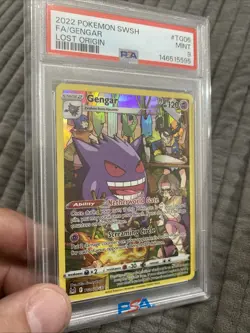 Pokemon Gengar TG06/TG30 Swsh11: Lost Origin Trainer Gallery PSA 9 Mint - Image 3