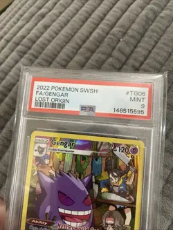 Pokemon Gengar TG06/TG30 Swsh11: Lost Origin Trainer Gallery PSA 9 Mint - Image 4