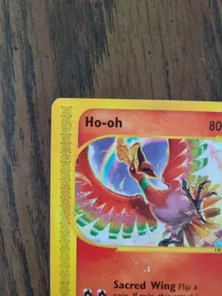 Pokemon League Ho-oh 52 Black Star Promo Regular HP see pictures - Image 2