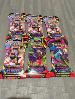 Pokemon Mega Evolution Phantasmal Flames Sleeves 6X - Image 1