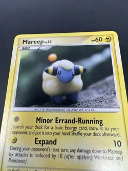 Mareep 82/127 Platinum Base Set Yuka Morii LP Pokemon TCG - Image 2