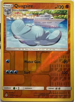 Quagsire Reverse Holo Rare Unbroken Bonds 97/214 Pokemon Near Mint - Image 1