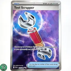 Pokemon TCG Tool Scrapper 115/086 Full Art ME04 Chaos Rising NM Near Mint - Image 1