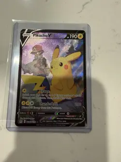 The Pokemon Company Pikachu V TG16/TG30 Swsh11 Ultra Rare Full Art Holo ENGLISH - Image 1