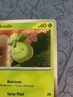 Pokemon: Smoliv SVP023 Holo Rare Promo Scarlet & Violet SVP 2023 - LP - G29 - Image 4