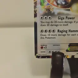 Pokemon Regigigas EX 82/99 Next Destinies Ultra Rare Holo English 2012 - Image 4