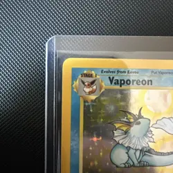 Pokemon TCG Vaporeon 12/64 Jungle Holo Rare NM - Image 2