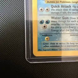 Pokemon TCG Vaporeon 12/64 Jungle Holo Rare NM - Image 5