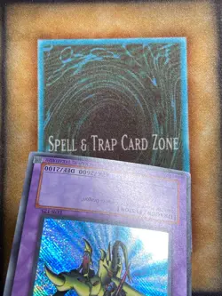 Yugioh Gaia the Dragon Champion LOB-125 Secret Rare REVERSE FOIL ERROR LP - Image 5