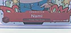 One Piece ST01-007 Nami (TR) - Wings of the Captain (OP06) Treasure Rare - Image 3