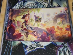 Disney Lorcana Wilds Unknown Toy Story Limited Edition Foil Play Mat - Image 1