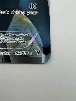 Cobalion 100/101 Noble Victories Ultra Rare Full Art Pokemon Card HP - Image 5