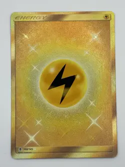 Lightning Energy 168/145 Guardians Rising Secret Rare Gold Card NM - Image 1