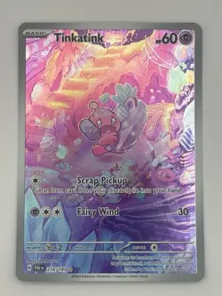 Tinkatink 216/193 Paldea Evolved Illustration Rare Full Art Holo Pokemon Card NM - Image 1