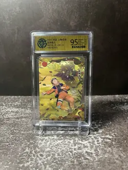 KaYou Naruto CCG Trading Card SE CCG 9.5 Gem Mint - Image 2