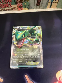 Rayquaza EX BW47 170 HP Black & White Promo Holo English Pokemon TCG Card - Image 1