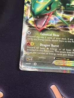 Rayquaza EX BW47 170 HP Black & White Promo Holo English Pokemon TCG Card - Image 4