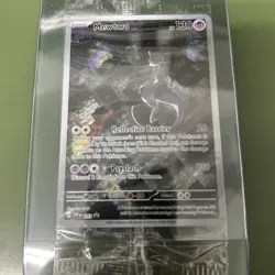 MEWTWO SVP 052 Scarlet Violet 151 Promo Illustration Rare Pokemon Card SEALED - Image 1