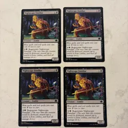 Magic the Gathering MTG Nightscape Familiar Play Set Of 4 Cards - Image 1