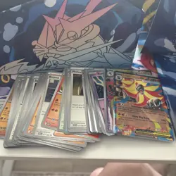Pokemon TCG Chaos Rising Elite Trainer Box OPEN ETB + Accessories + 50 cards - Image 2
