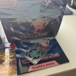 Pokemon TCG Chaos Rising Elite Trainer Box OPEN ETB + Accessories + 50 cards - Image 3