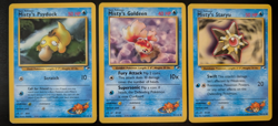 2000 Pokemon Gym Heroes Unlimited 3 Card Lot - Image 1