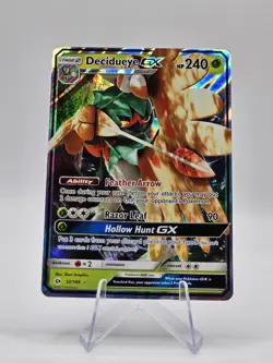 Pokemon Card- Decidueye GX 12/149- Sun & Moon 2017 NM - Image 1