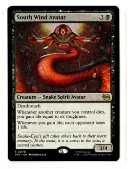 Magic the Gathering MTG Teenage Mutant Ninja Turtles #78 South Wind Avatar Rare - Image 1