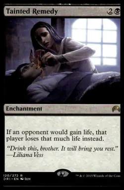 MTG Magic Origins #120 Tainted Remedy - Lightly played - Image 1