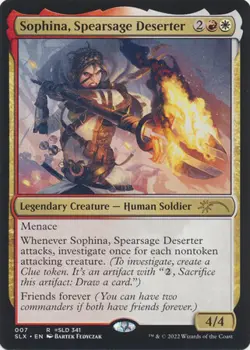 MTG Secret Lair: Universes Within - Sophina, Spearsage Deserter - Image 1