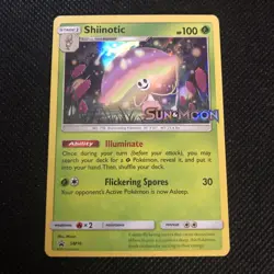 Shiinotic - SM10 - Pre-Release Promo POKEMON SUN & MOON PROMOS LP - Image 1