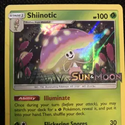 Shiinotic - SM10 - Pre-Release Promo POKEMON SUN & MOON PROMOS LP - Image 4