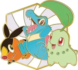 Pokemon Ascended Heroes First Partners Deluxe Pin - Box Exclusive (Pin Only) - Image 1
