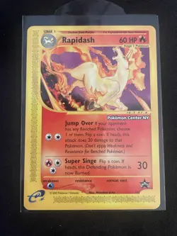 Pokemon Rapidash [Pokemon Center NY] 51/53 Wotc Black Star Promo Regular - Image 1