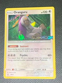Oranguru SM13 - Sun & Moon Prerelease Promo Pokemon Card - LP - Image 1