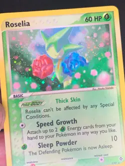 Roselia 9/97 Holo - ex Dragon Pokemon Card - LP - Image 2