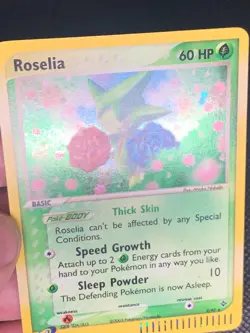 Roselia 9/97 Holo - ex Dragon Pokemon Card - LP - Image 4