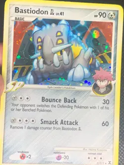 Bastiodon 2/111 Holo - Rising Rivals Pokemon Card - LP - Image 2