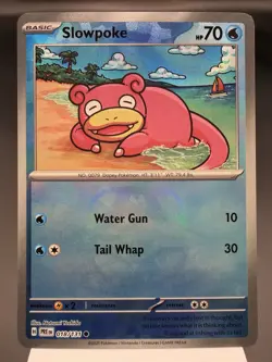 Slowpoke 018/131 - Master Ball Holo - Prismatic Evolutions Pokemon Card NM - Image 1