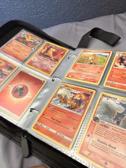 Pokemon Binder With 200+ Cards - READ DESCRIPTION - Image 2