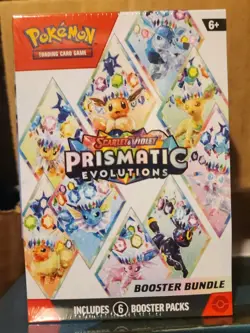 Pokemon Prismatic Evolutions Scarlet and Violet Booster Bundle💥New Sealed💥 - Image 1